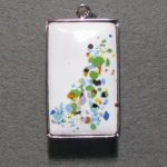 七宝ペンダント「雪の精」